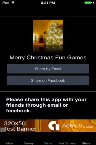 Merry Christmas Fun Memory and Puzzle Game with Fun Camera screenshot 3
