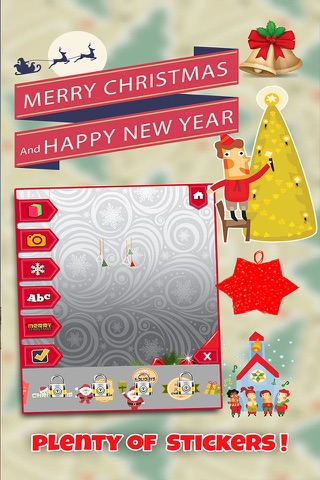 Christmas greeting cards Maker - Free Greeting Cards screenshot 2