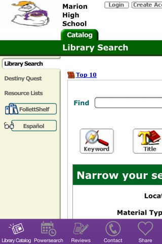 Marion Community Schools screenshot 2