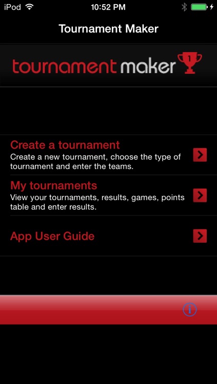 Tournament App