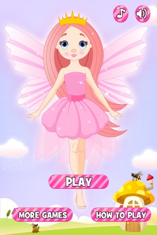 Flying Princess Fairy Escape - Killer Bees Avoiding Rush screenshot 4