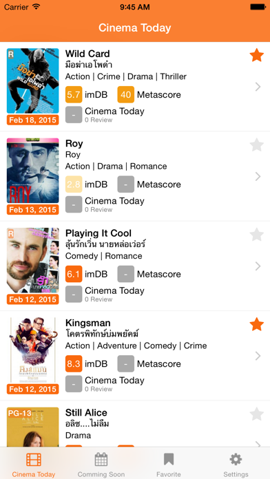 How to cancel & delete Cinema Today - Review, Movie Rating, Pantip Review, Trailer from iphone & ipad 3