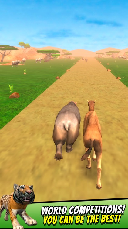 Animal Simulator - Safari Animals Racing Games For Kids screenshot-3