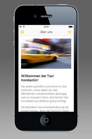 Taxi Konstantin Einbeck screenshot 2