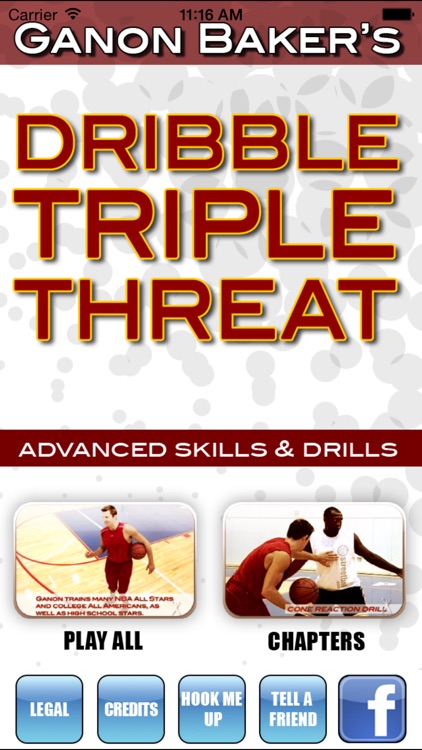 Dribble Triple Threat: Drive, Pass & Shoot - With Ganon Baker - Full Court Basketball Training Instruction