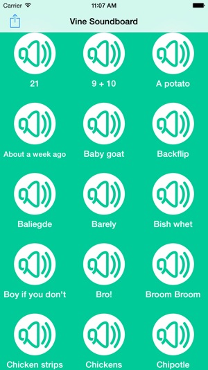 Soundboard for Vine Free - The Best Sounds of Vine(圖2)-速報App