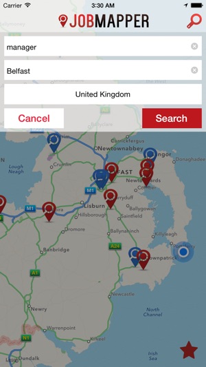 JobMapper: Job Search by Map Location(圖2)-速報App