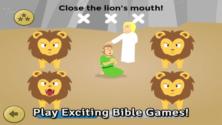 Bible Heroes: Daniel and the Lions - Bible Story, Puzzles, Coloring, and Games for Kids screenshot-4