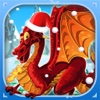A Dragon in Fire Arrow Battle - Pocket Dinosaur to Christmas Escape PRO