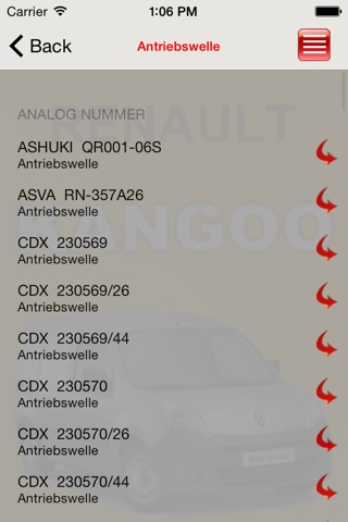 Запчасти Renaul Kangoo screenshot 4