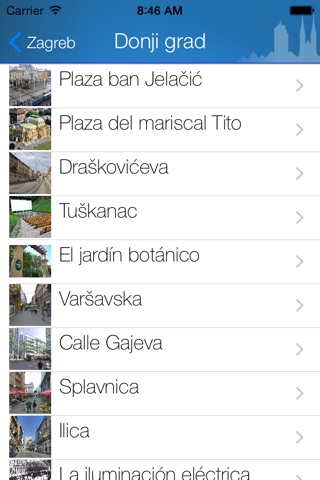 VoiceGuide Zagreb ESP screenshot 2