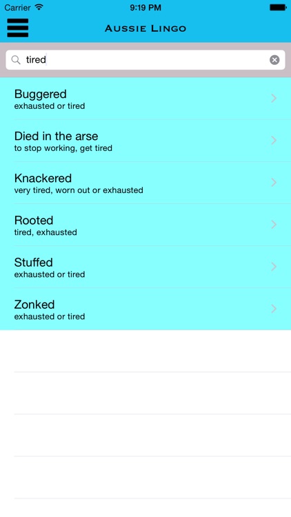 Aussie Lingo Audio Companion - (Australian Slang Dictionary with Audio Examples) screenshot-3
