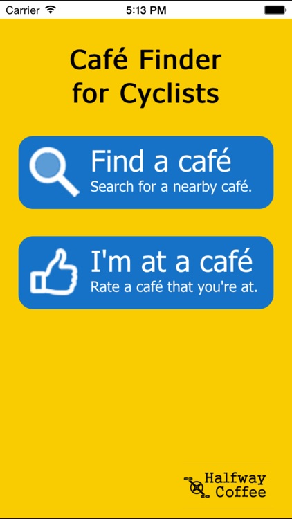 Cycling Cafe Finder