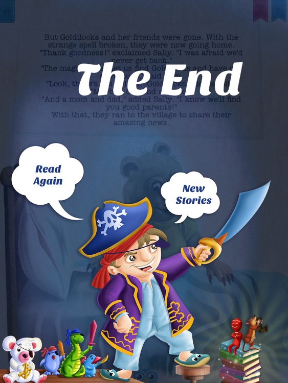 Goldilocks and the Magic Apples - Have fun with Pickatale while learning how to read! screenshot-4
