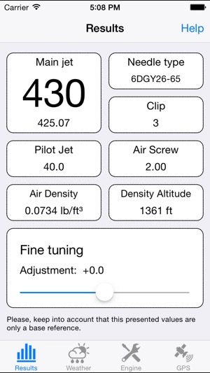 Jetting for Honda CR 2T motocross, SX, M