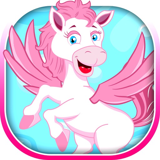 Unicorn Flying Challenge - Magical Horse Flight Mania Icon