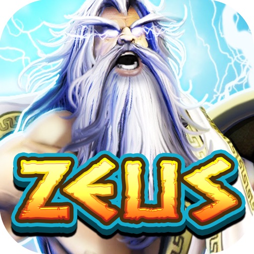 King of Olympus Titans Greek Zeus Slots of Vegas Icon