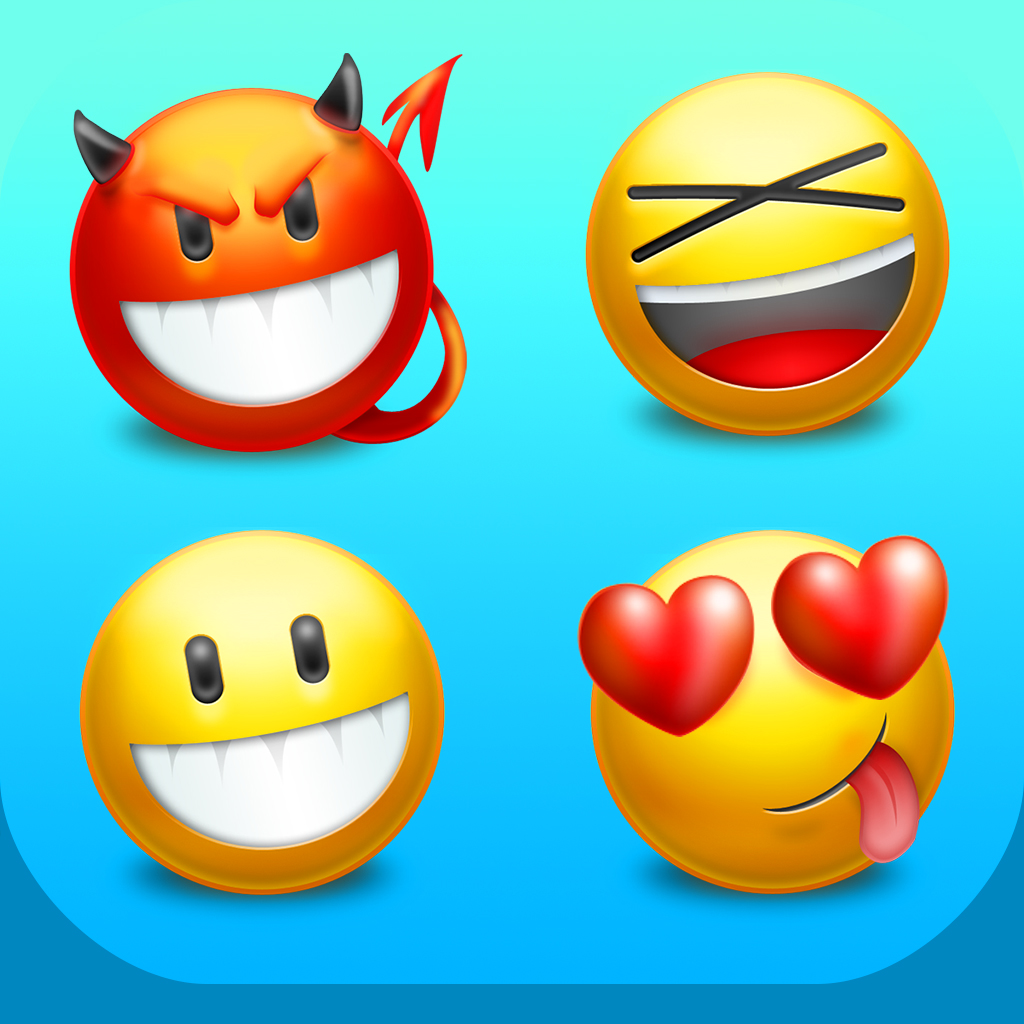 Animated 3D Emoji Pro - New Animated Emojis & Emoticons Art Keyboard App Icon