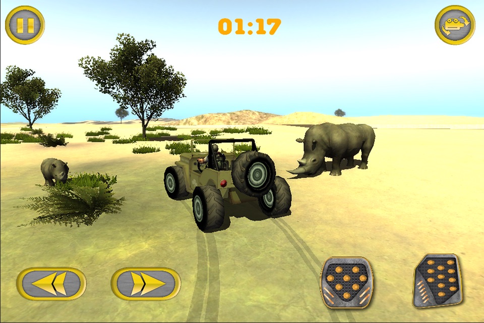 Animal Safari Jeep Parking screenshot 2