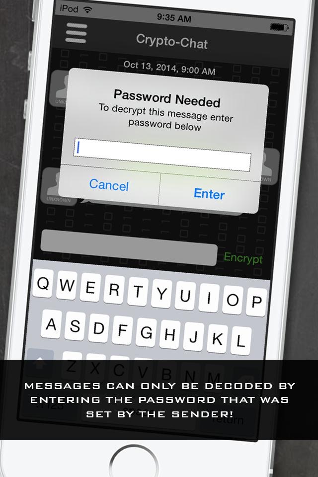Crypto-Chat screenshot 3
