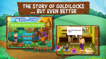 How to cancel & delete Goldilocks and the Three Bears - Search and find from iphone & ipad 1