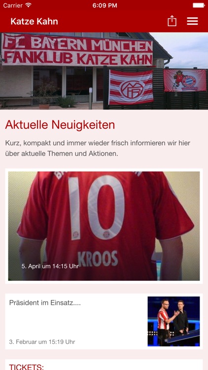 FC Bayern Fanclub Katze Kahn