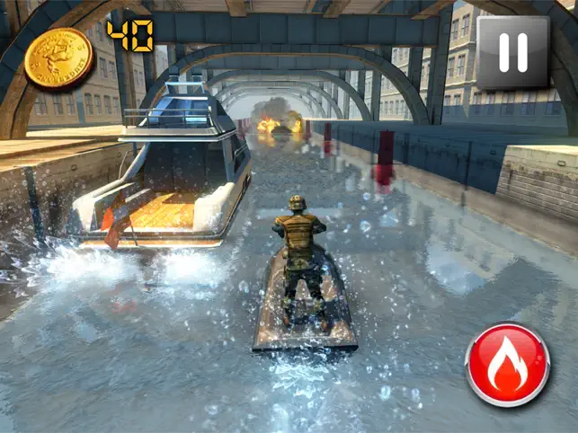 Battle Jetskis, game for IOS