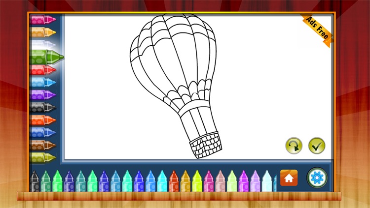 Coloring Book Airplanes screenshot-3