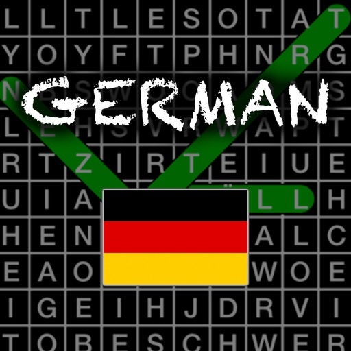 German Vocab Word Search Icon