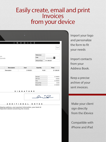 Invoice Maker Plus | Create, Send, Print PDF files screenshot 2