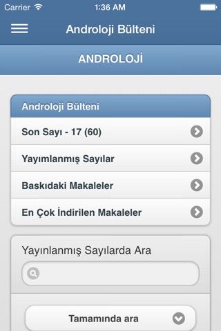 Türk Androloji Derneği screenshot 2