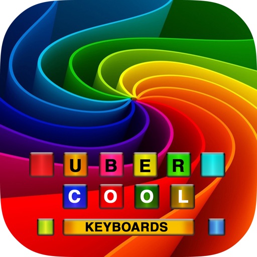 Uber Cool Custom Keyboards - Create Fun Typing Backgrounds icon
