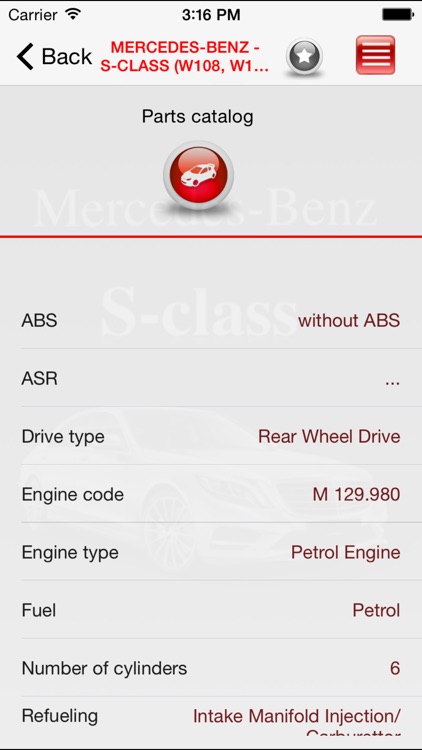 Autoparts Mercedes-Benz S-class screenshot-4