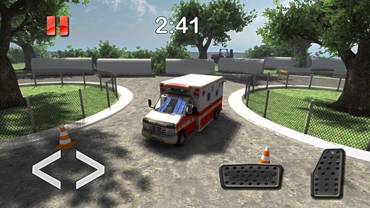 Ambulance Parking - Emergency Hospital Driving Free screenshot-3