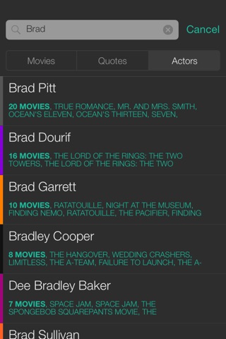 MovieQuoter screenshot 4