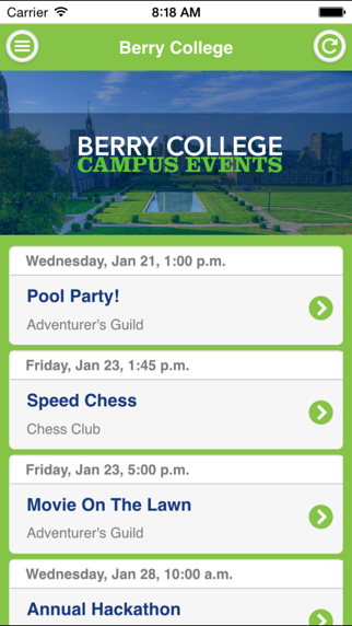 How to cancel & delete Berry College from iphone & ipad 2