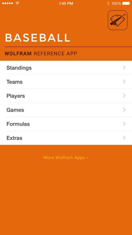 Wolfram Pro Baseball Stats Reference App