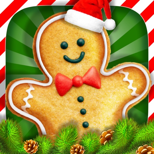 Gingerbread Christmas Cookies - Holiday Cooking! Icon