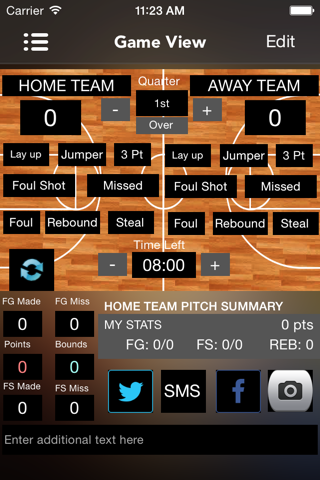 SportsCast Basketball screenshot 2