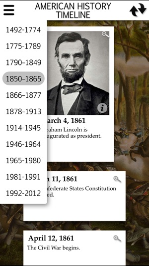 American History Interactive Timeline (F