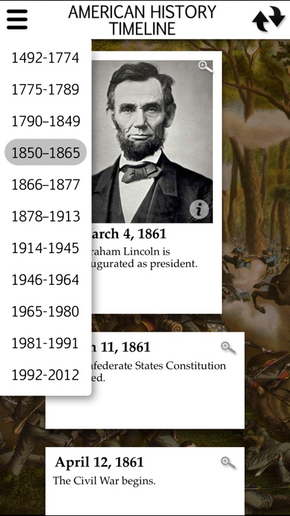 American History Interactive Timeline (Full Version)