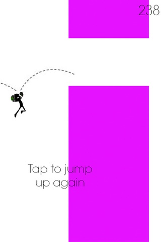 Stick Man Jump - Free Addictive Game screenshot 3