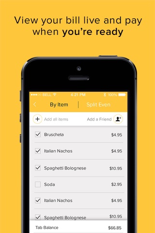 MyCheck - Split check, bill, tab or ticket screenshot 4