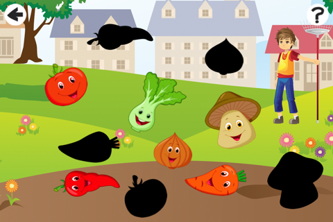 All About Vegetables a Game to Learn and Play for Children screenshot 4