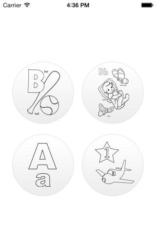 Alphabetic & Numbers Coloring Book screenshot 2