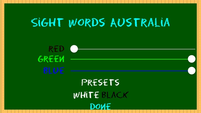 Sight Words Australia Home Version QLD(圖3)-速報App