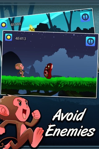 Monkey Escape - Adventure Run screenshot 4