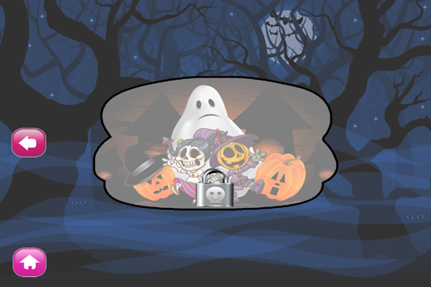123 Halloween Coloring Book - Spooky Monster Pics for Preschool Kids FREE screenshot 2