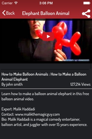Balloon Animal Making - Ultimate Video Guide screenshot 3