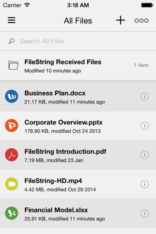 FileString screenshot 2